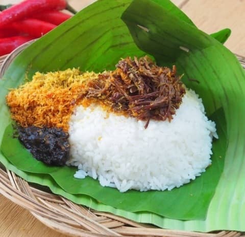 Nasi Krawu Bu Zubaidah di Gresik Kota - Nasi Krawu